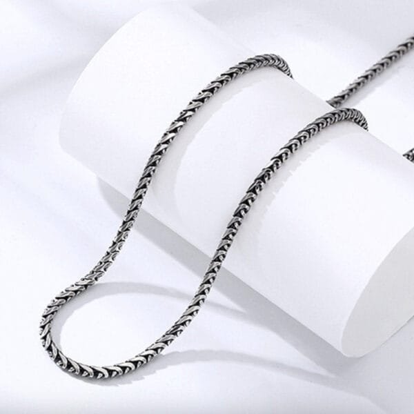2 mm Sterling Silver Snake Chain 20"-26" - Image 5