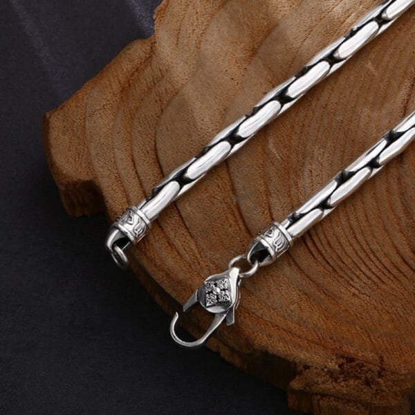 5mm Men's Sterling Silver Coreana Chain 20"-26" - Image 2