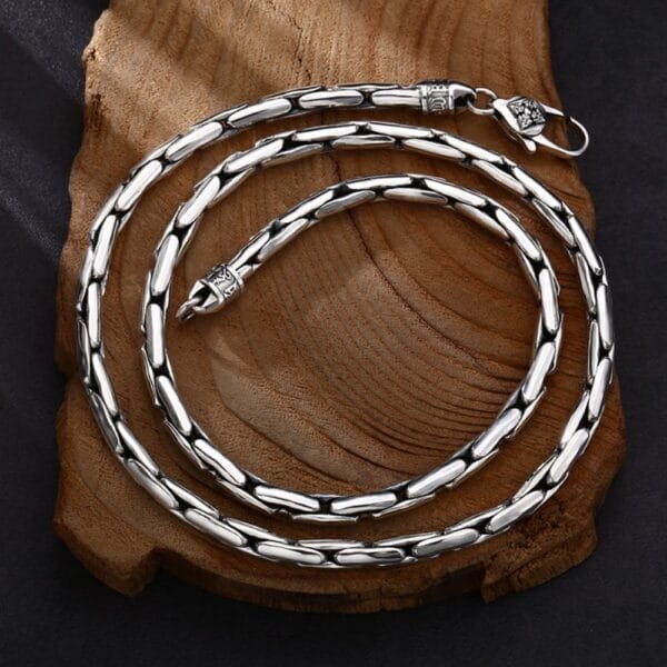 5mm Men's Sterling Silver Coreana Chain 20"-26" - Image 3