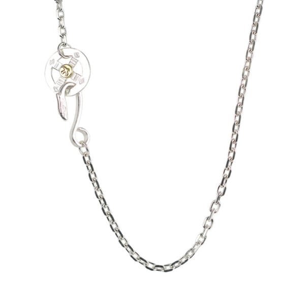 Men's Sterling Silver Eagle Chain 18"-30" - Image 2