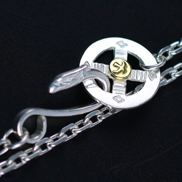 Men's Sterling Silver Eagle Chain 18"-30" - Image 4