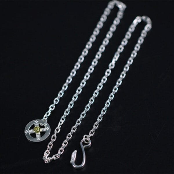 Men's Sterling Silver Eagle Chain 18"-30" - Image 5