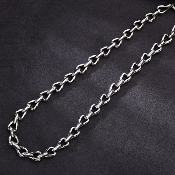 Men's Sterling Silver Bold Link Chain 18"-24" - Image 3