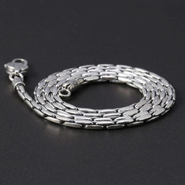 3 mm Men's Sterling Silver Coreanna Chain 20"-30" - Image 4