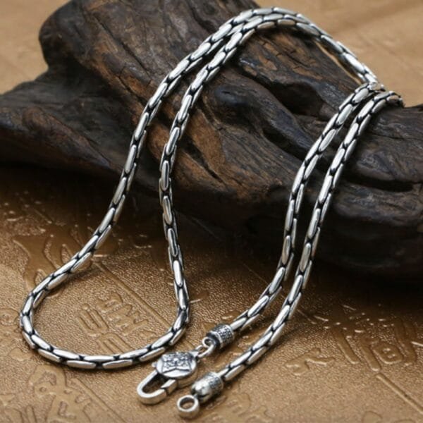 3 mm Men's Sterling Silver Coreanna Chain 20"-30" - Image 2