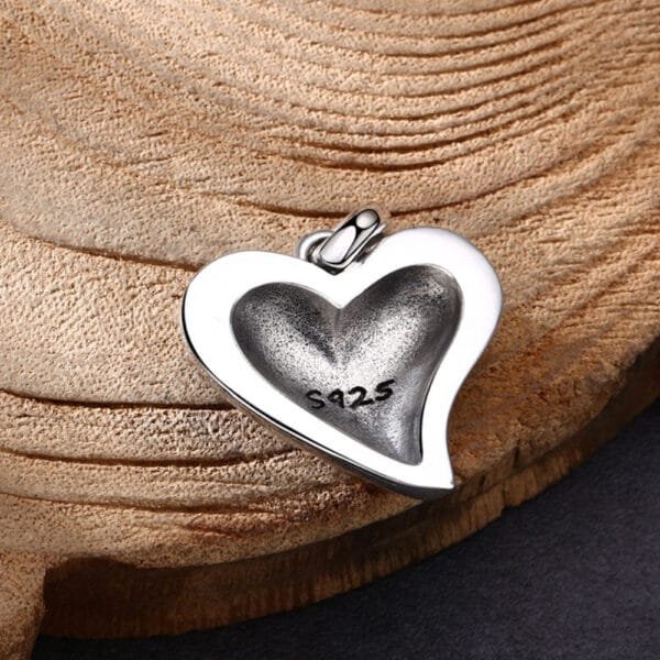 Sterling Silver Fixing a Broken Heart Pendant Necklace - Image 3