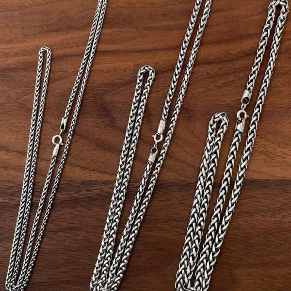 Sterling Silver Chopin Chain - Image 3