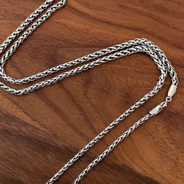 Sterling Silver Chopin Chain - Image 4