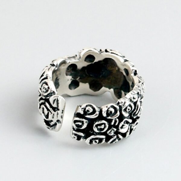 Sterling Silver Dark Roses Ring - Image 3