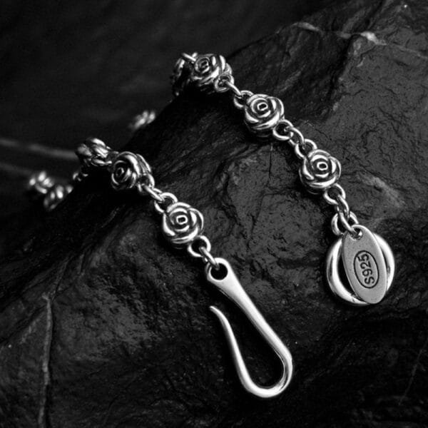 Sterling Silver Rose Chain 20"-24" - Image 3